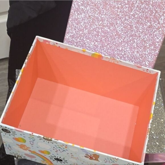 Care Bears Glittery Rainbow & Hearts Storage Box - Picture 6 of 6